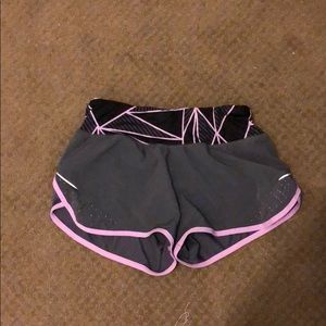 Duodry athletic shorts with built in panties